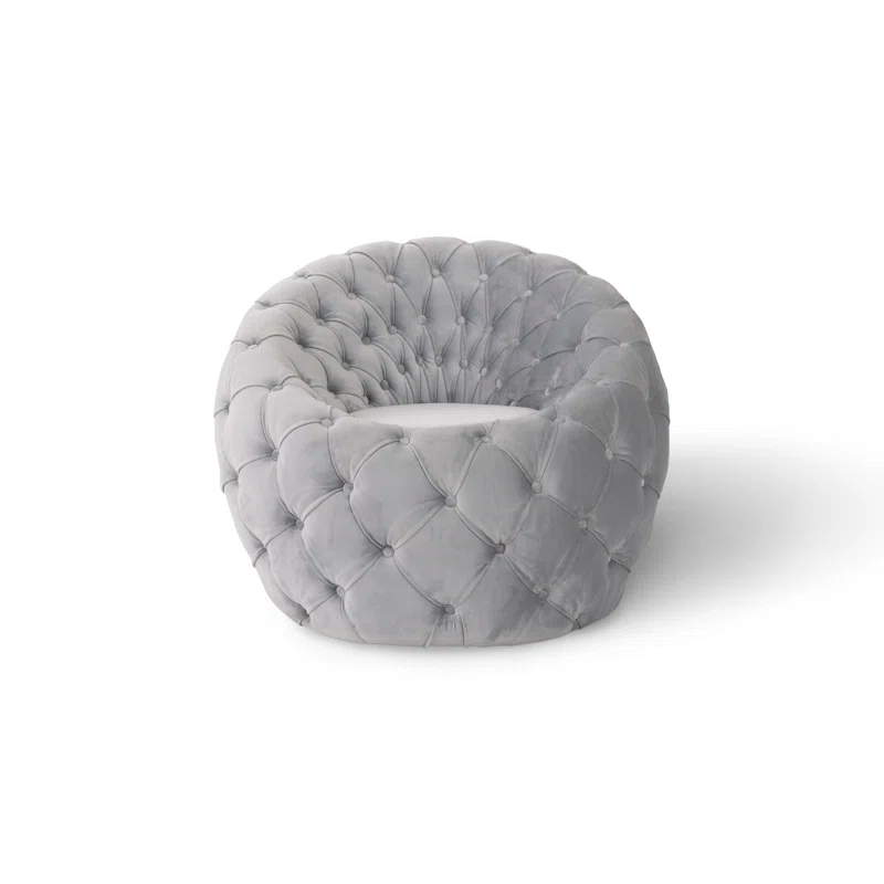 Tufted Barrel Chair