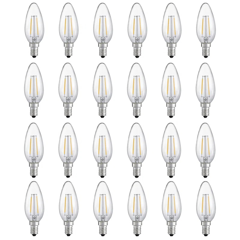 20 Watt Equivalent C35 E12/Candelabra Dimmable 2700K LED Bulb
