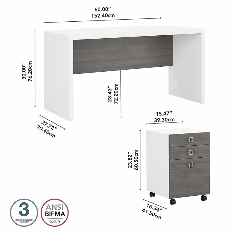 Echo 2 Computer Desk Office Set