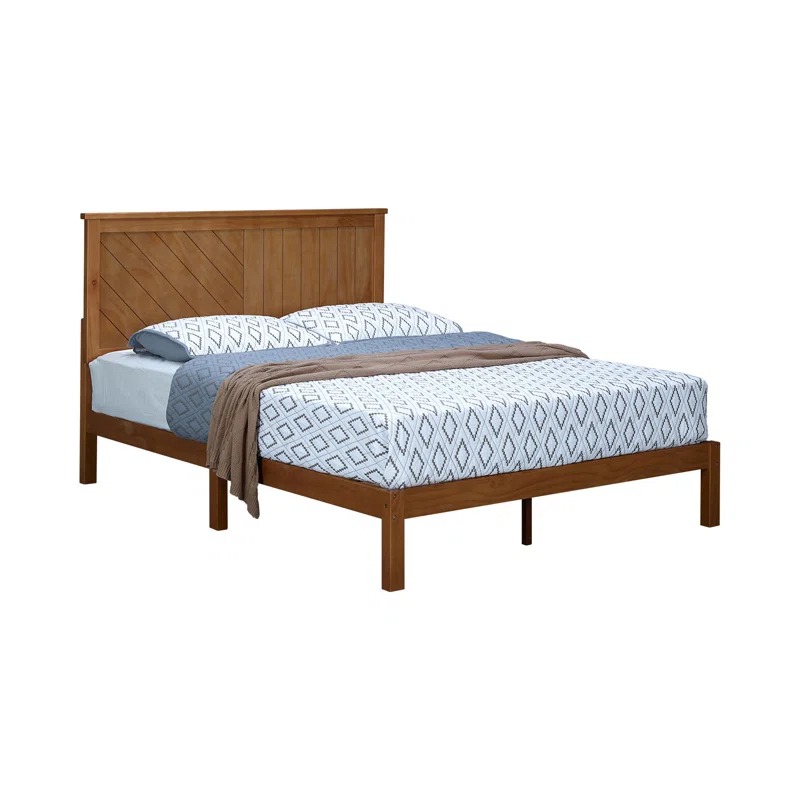 MUSEHOMEINC Wood Bed