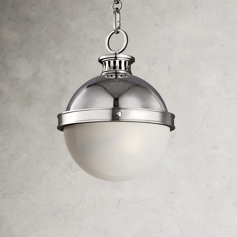 Manila Single Light Glass Dimmable Pendant