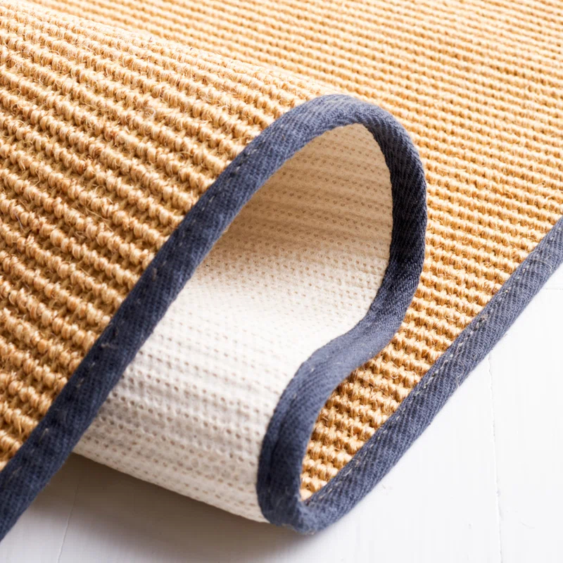 Martha Stewart Rugs Msr9501 Martha Stewart 60% Sisal And 40% Jute Solid Color Rug
