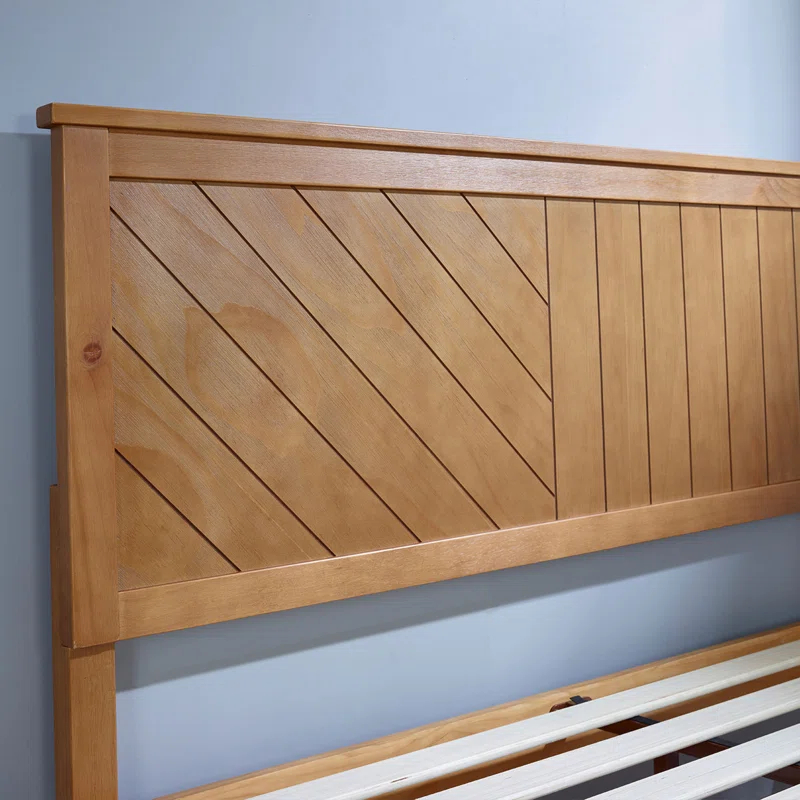 MUSEHOMEINC Wood Bed