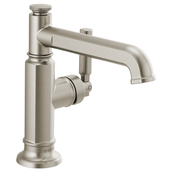 SleekStream Modern Nickel Single-Handle 7" Bathroom Faucet