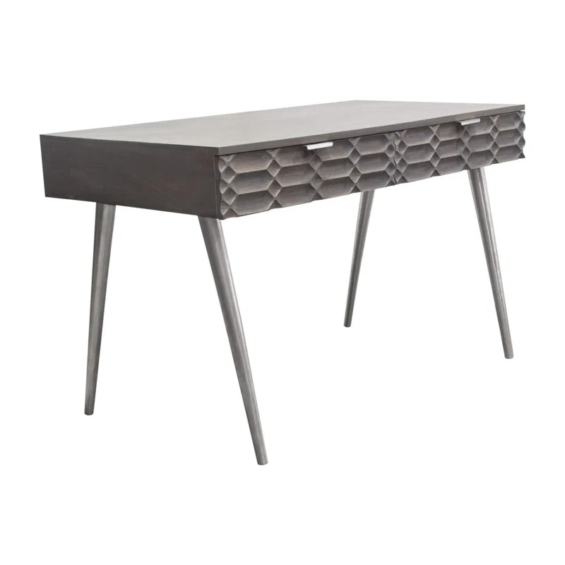Petra Solid Wood Top Writing Desk