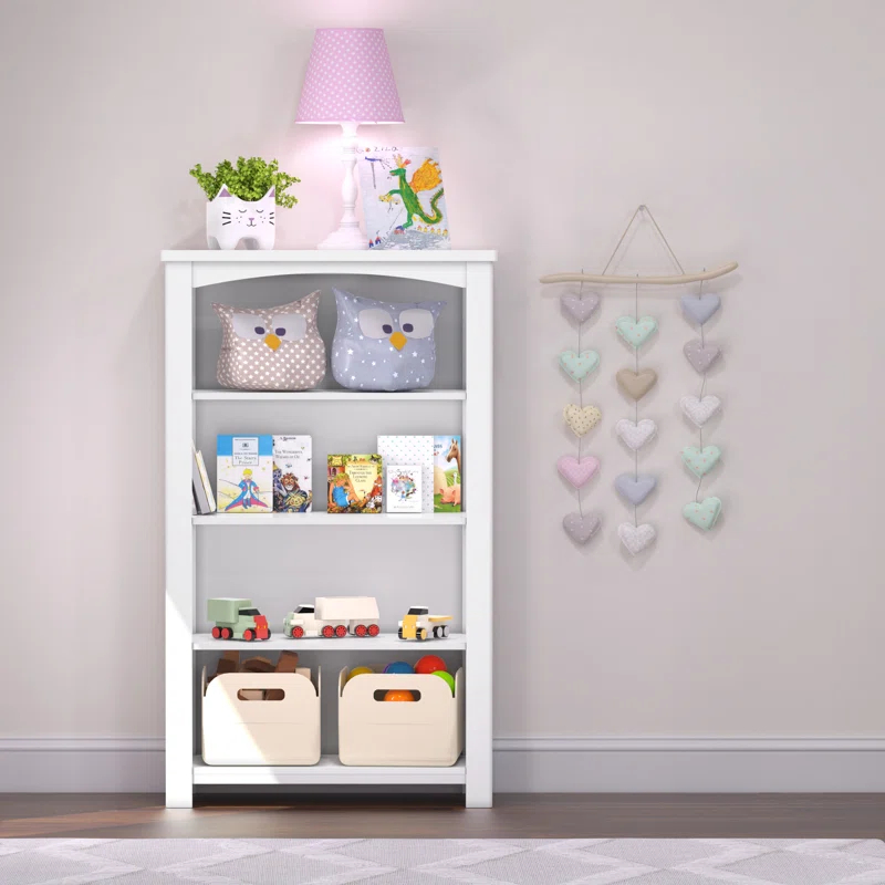 Child Craft Child Craft 50" Harmony 4-Shelf Bookcase