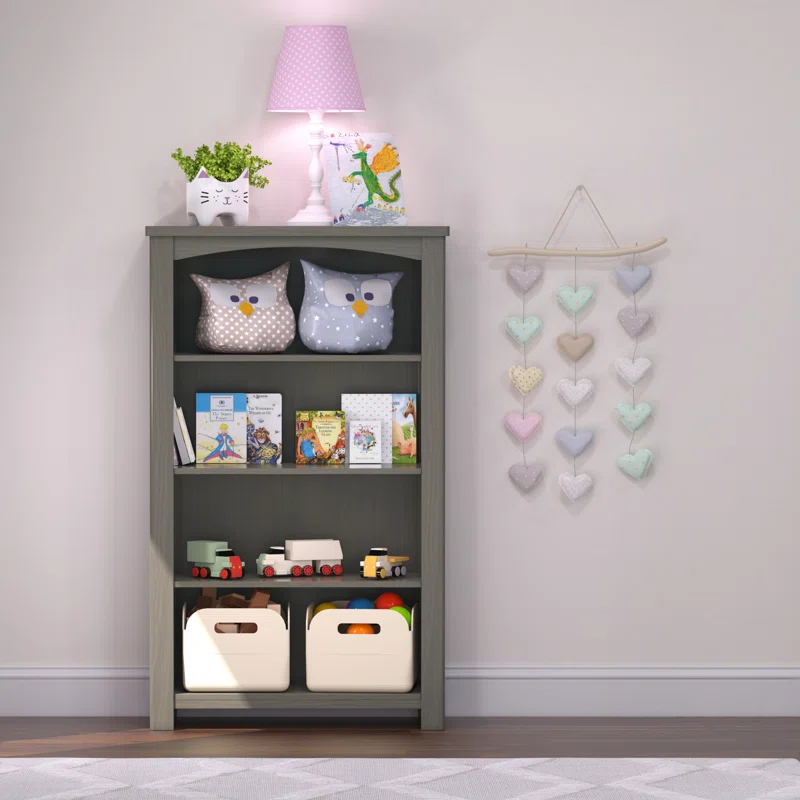 Child Craft 50" Harmony 4-Shelf Bookcase