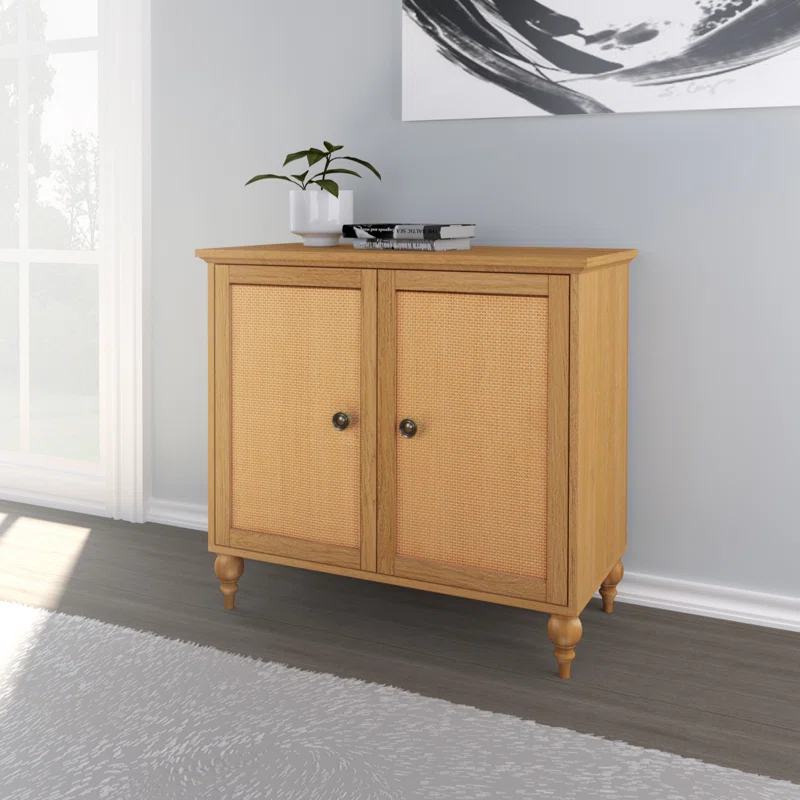 Newcomb 30.04'' Tall 2 - Door Accent Cabinet
