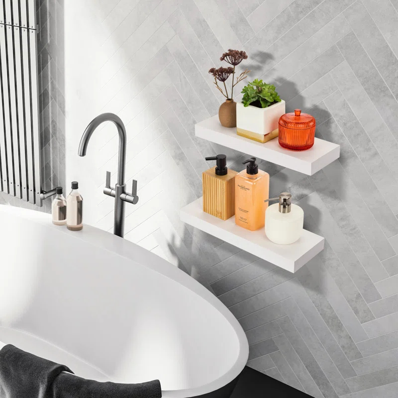 2 Piece Floating Shelf