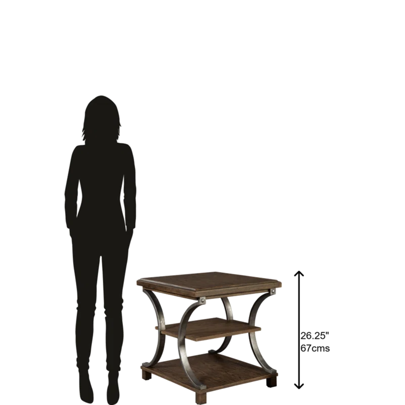 Winston Porter Braddox End Table