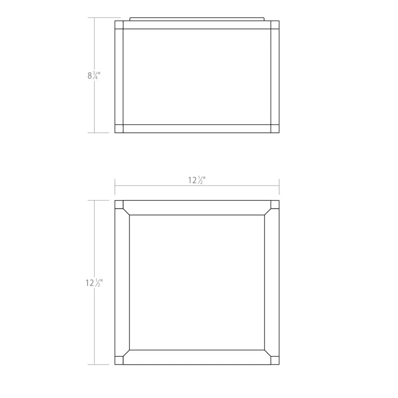 Cubix LED Flush Mount