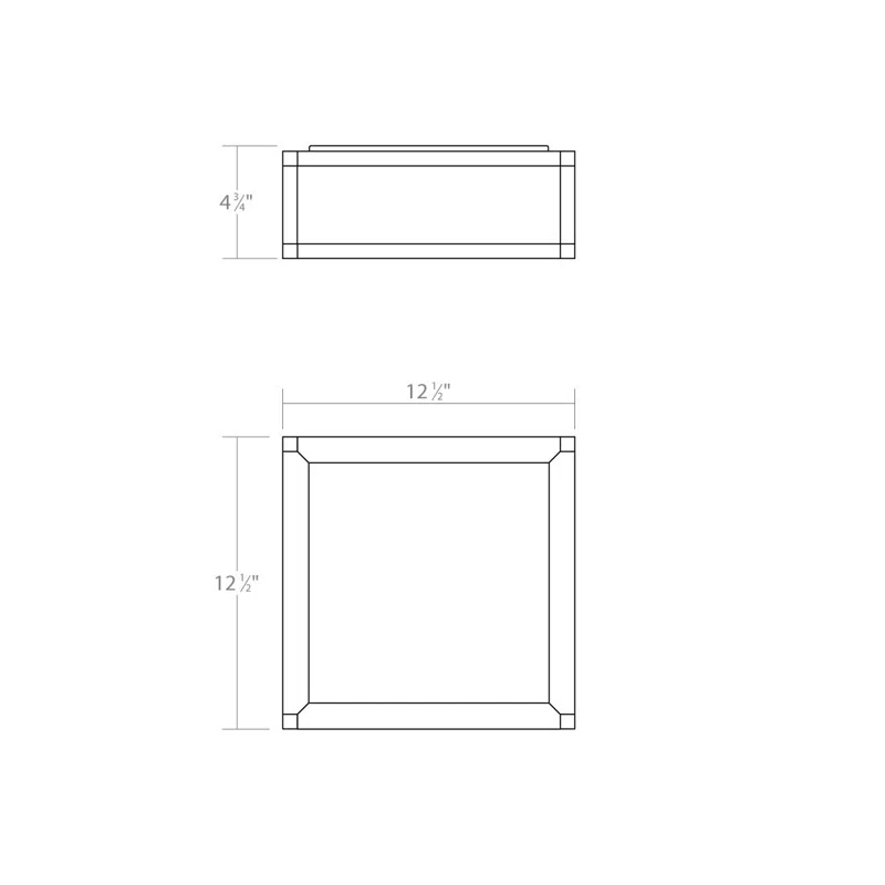 Cubix LED Flush Mount