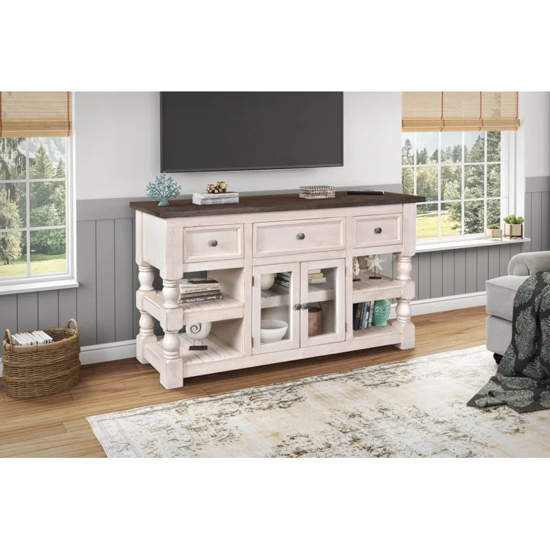 Sunset Trading Rustic French Console Table