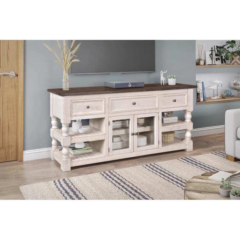 Sunset Trading Rustic French Console Table