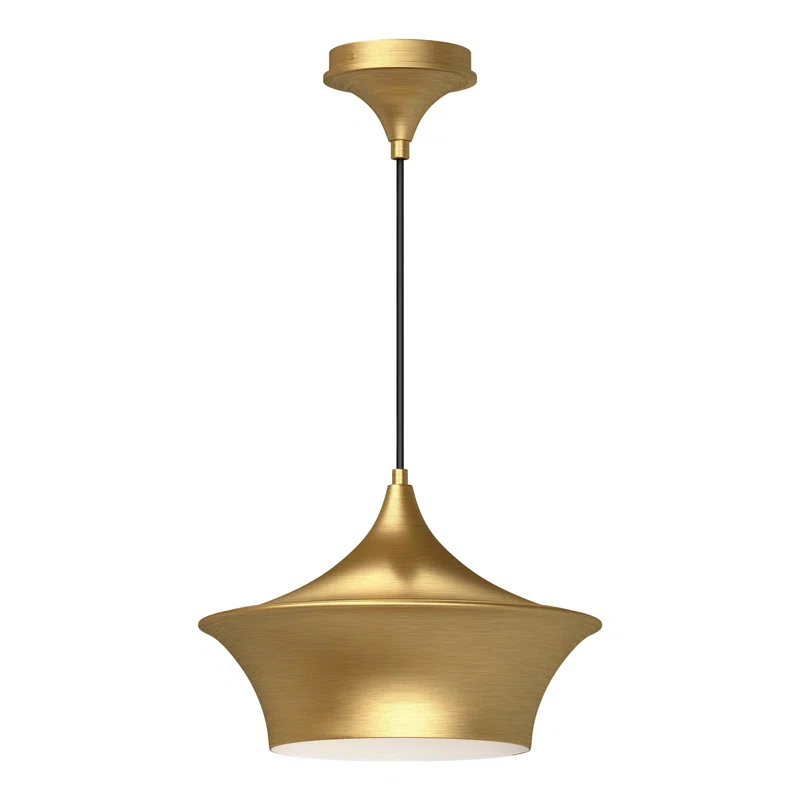 Alexia Single Light Metal Pendant