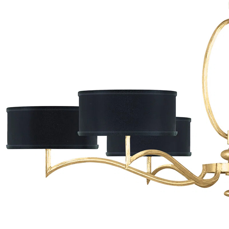 Fine Art Handcrafted Lighting Allegretto 51" Round Chandelier