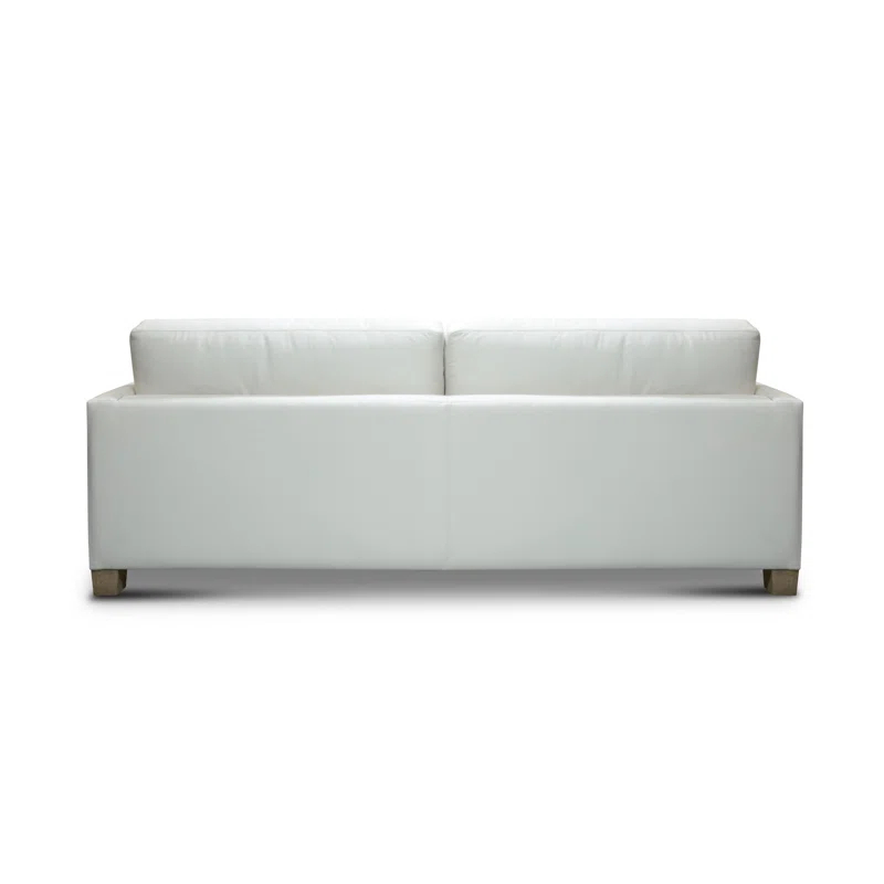 Hello Sofa Home 90'' Leather Sofa