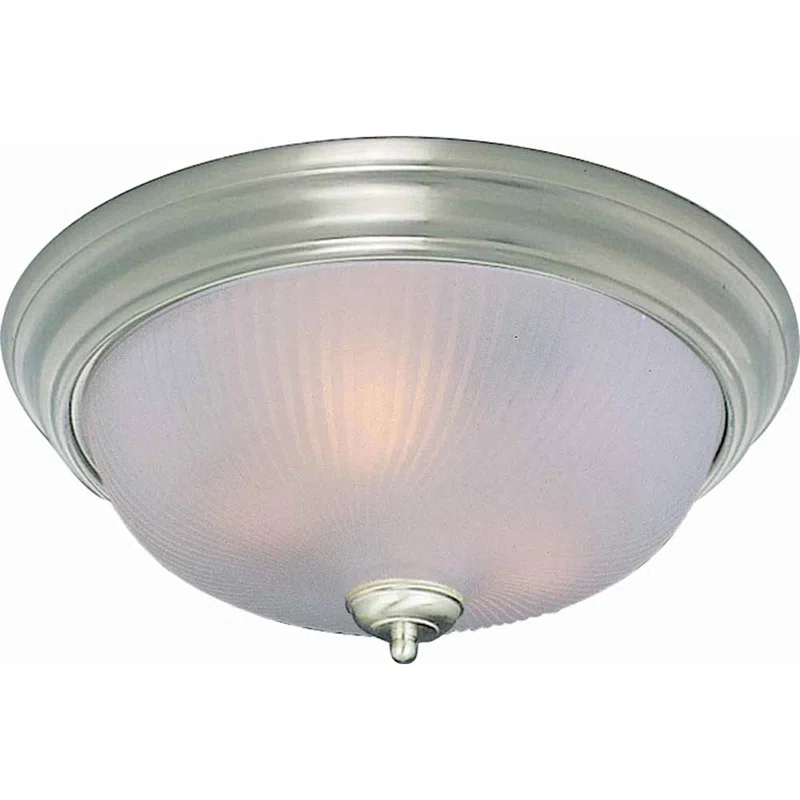 Volume Lighting Glass Flush Mount