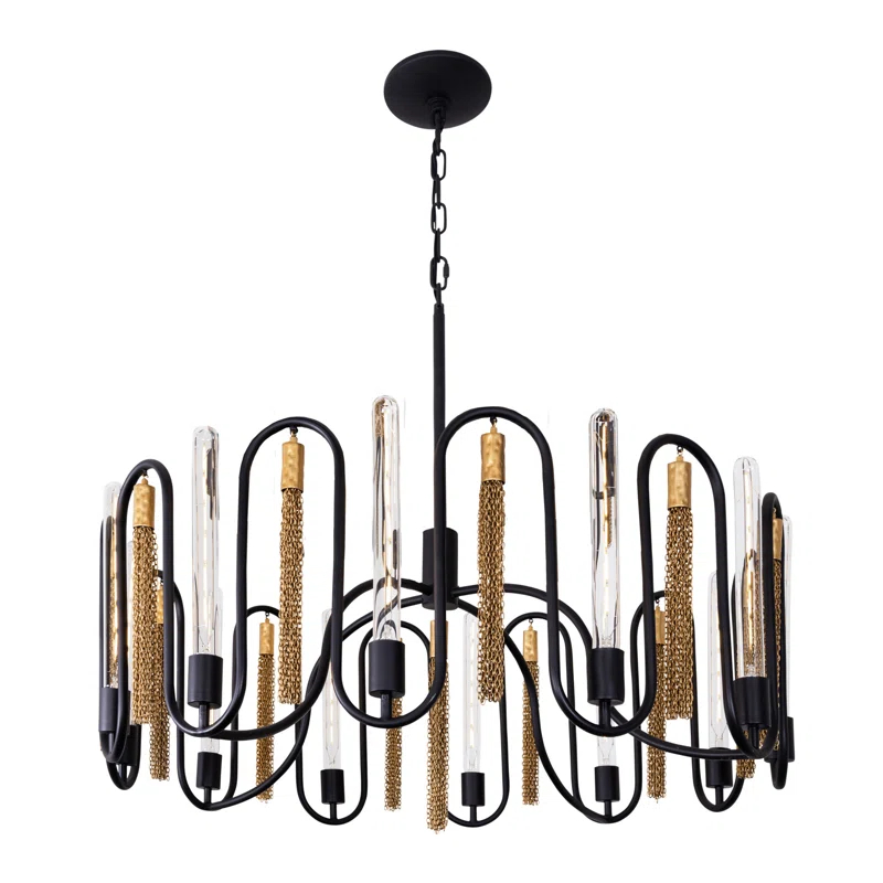 Darden 12 - Light Geometric Chandelier