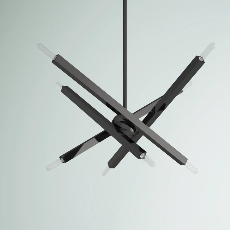 Mercury Row® Lydia 8 - Light Dimmable Modern Linear Chandelier