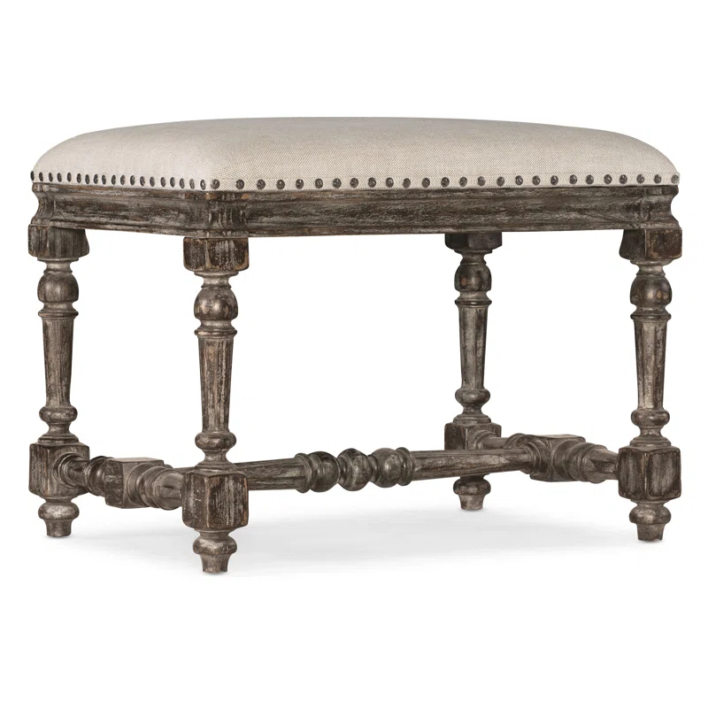 Traditions Linen Upholstered Bench