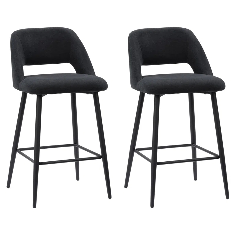 George Oliver Nellia Upholstered Counter Stool