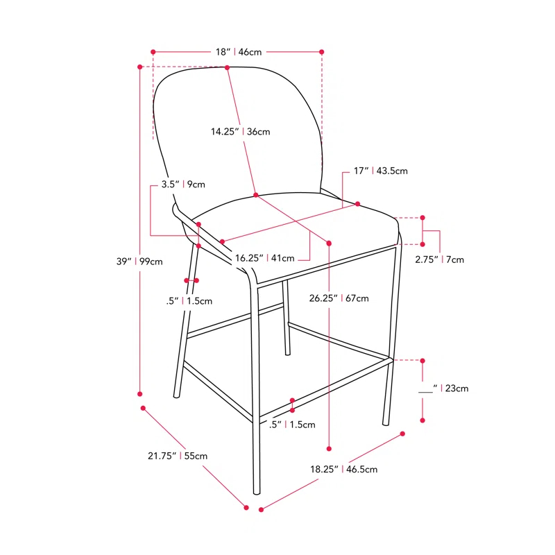 26.25'' Counter Stool