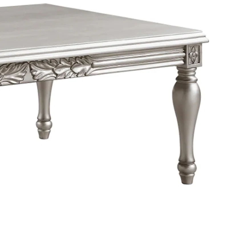 Benjara Solid Wood Coffee Table