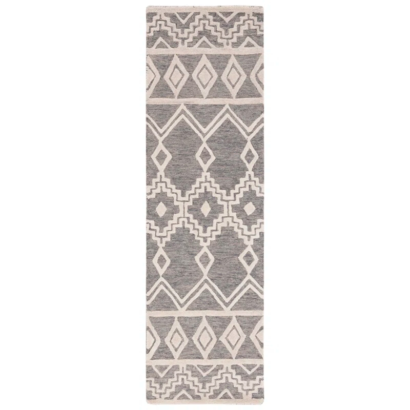 Union Rustic Abbiegail Hand Tufted Wool Southwestern Rug