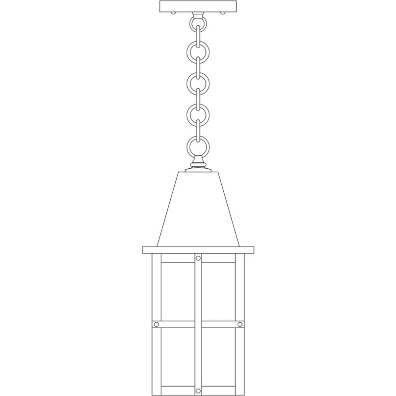 Hartford Outdoor Hanging Lantern