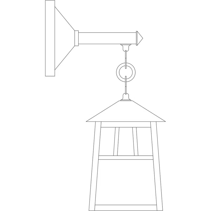 Arroyo Craftsman Raymond Wall Light