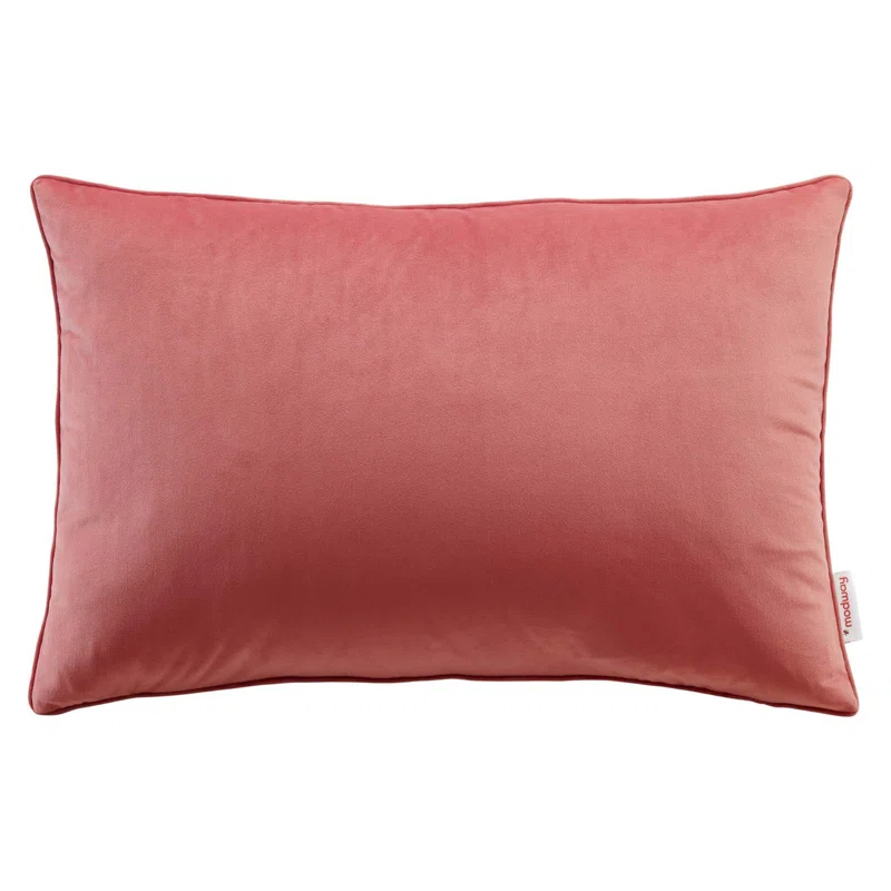 Modway Enhance Lumbar Performance Velvet Throw Pillow by Modway