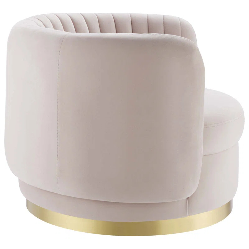 Embrace Tufted Performance Velvet Performance Velvet Swivel Chair by Modway