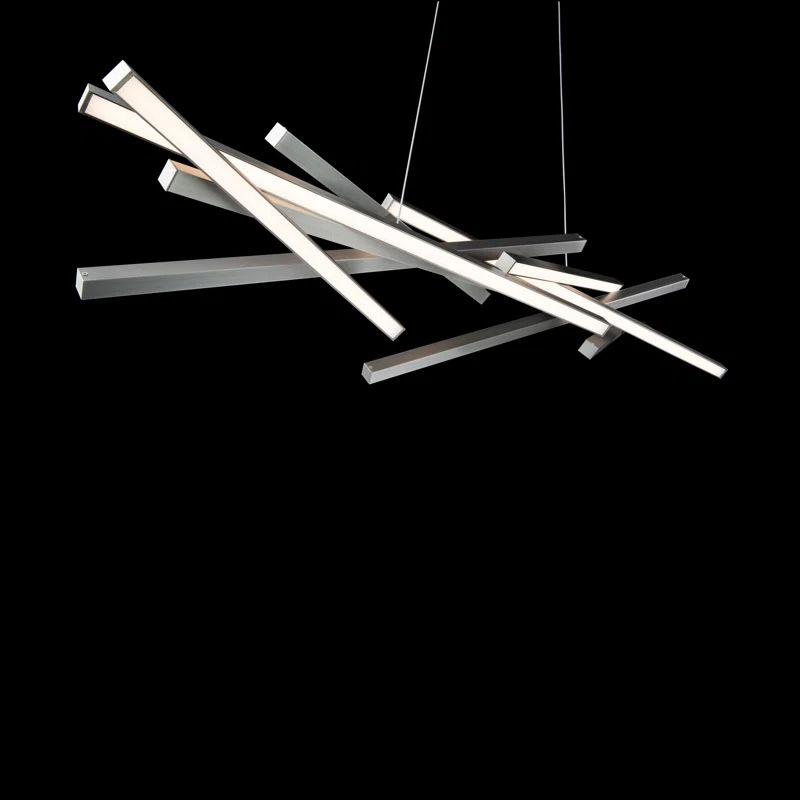 Parallax LED Dimmable Linear Pendant 3000K