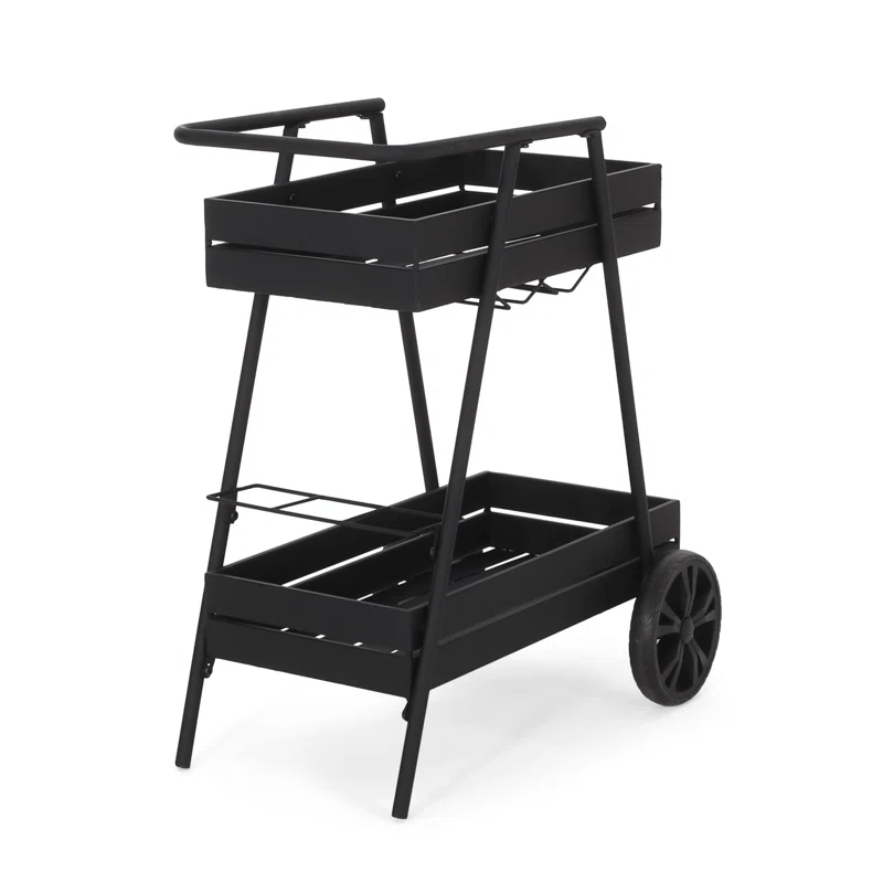 AllModern Neta Outdoor Metal Bar Cart & Reviews | AllModern