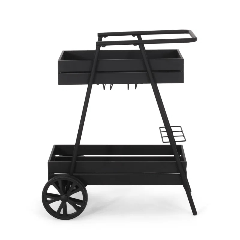 AllModern Neta Outdoor Metal Bar Cart & Reviews | AllModern