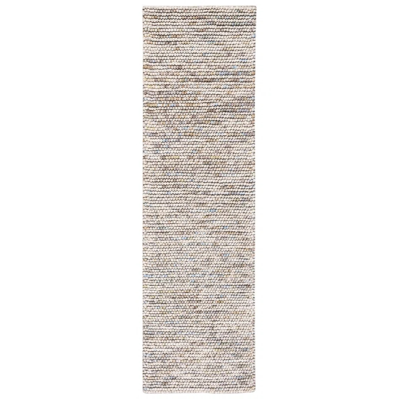 SAFAVIEH Natura Feride Geometric Runner Rug, Ivory/Multi, 2'3" x 14'