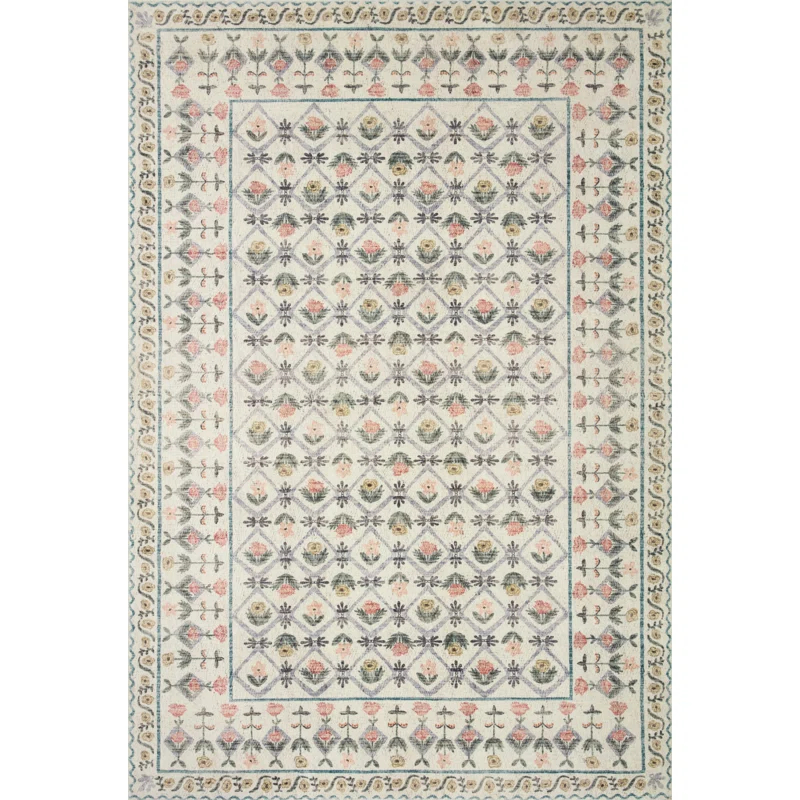 Rifle Paper Co. x Loloi Eden Rug feat. CloudPile