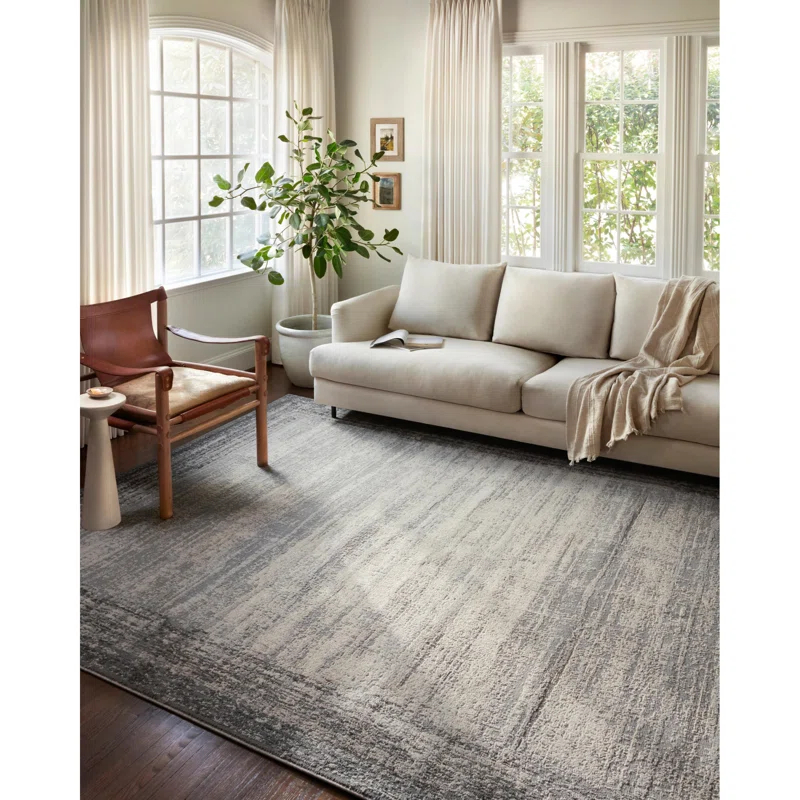 Loloi Rugs AUS-02 Pebble, Charcoal Rug