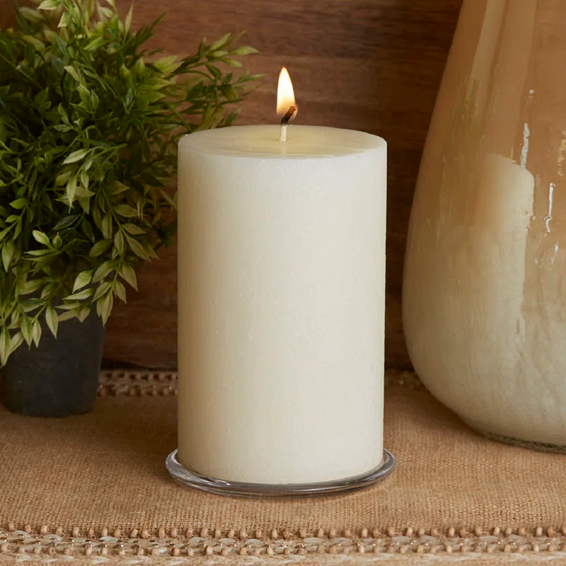 Root Candles Timberline Unscented Pillar Candle