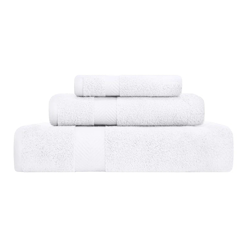 Hamachi Zero-Twist 3 Piece 100% Cotton Towel Set