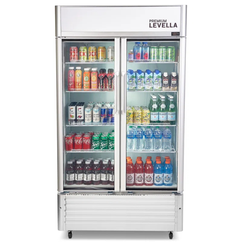 Premium Levella Premium Levella 16 Cubic Feet Merchandising Refrigerator - 35.43''