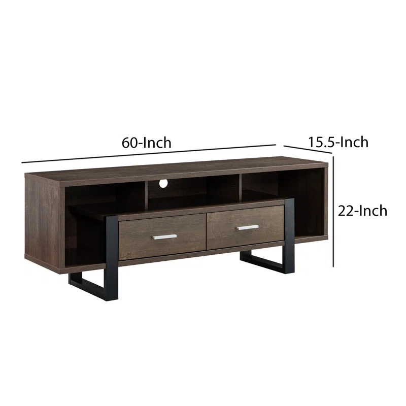 Benjara TV Stand for TVs up to 65"