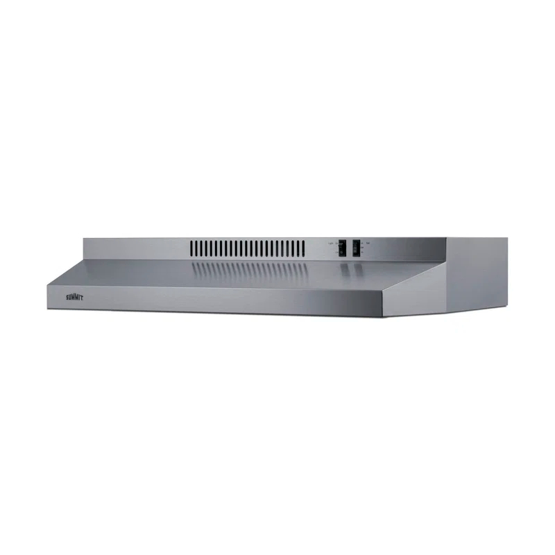 24" and #0# 140 CFM Convertible Under Cabinet Range Hood in Gray