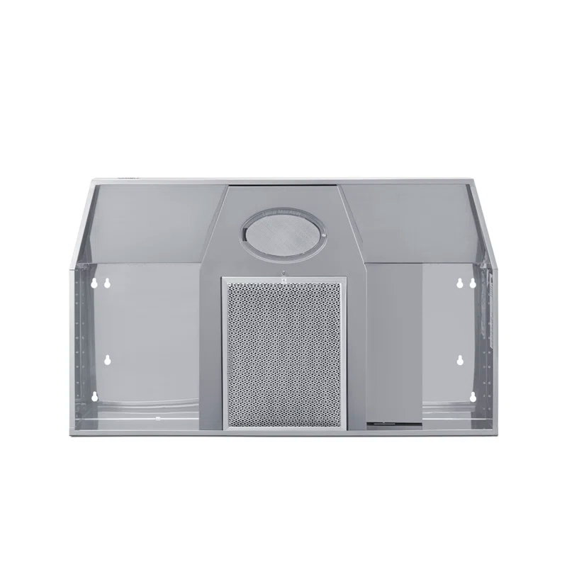 24" and #0# 140 CFM Convertible Under Cabinet Range Hood in Gray