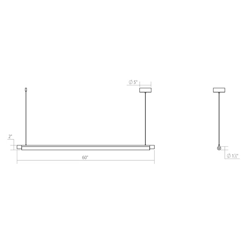 SONNEMAN Keel™ 1 - Light LED Unique/Statement Pendant