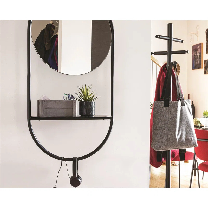 Juno Accent Mirror with Metal Frame