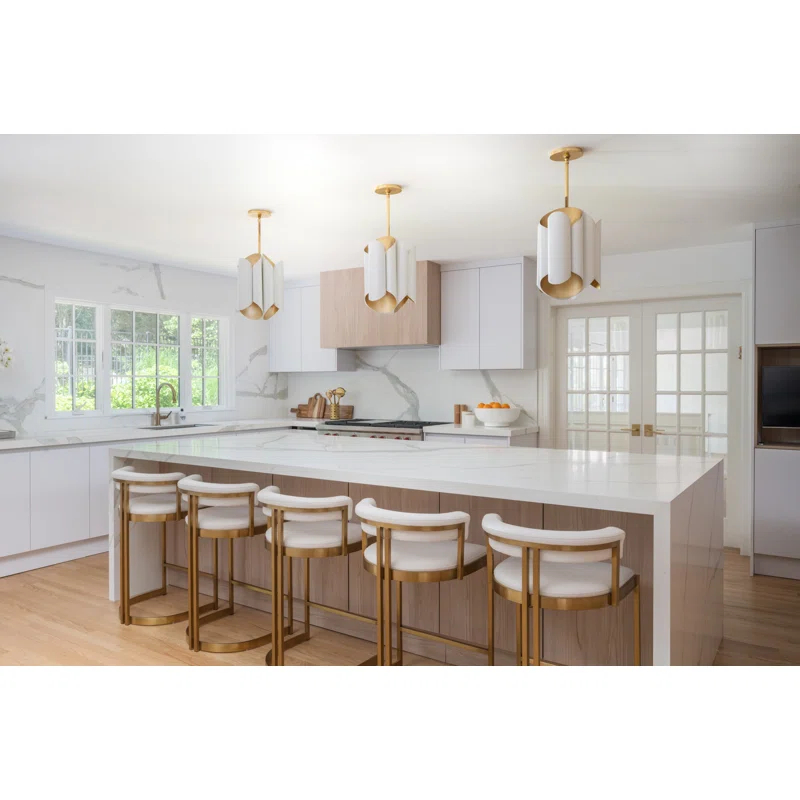 Hudson Valley Lighting 8513 Banks 6 Light 12" Wide Pendant - Gold