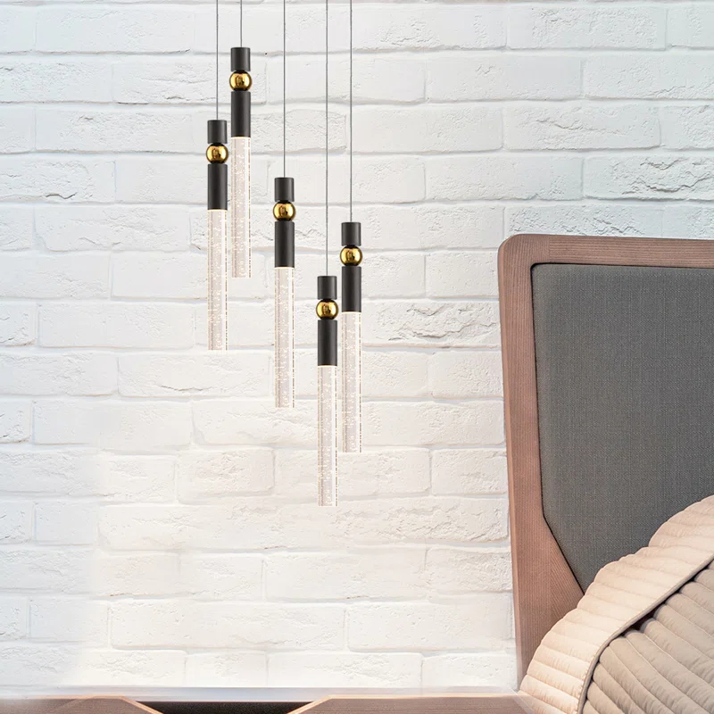 5 - Light Cluster Crystal Pendant