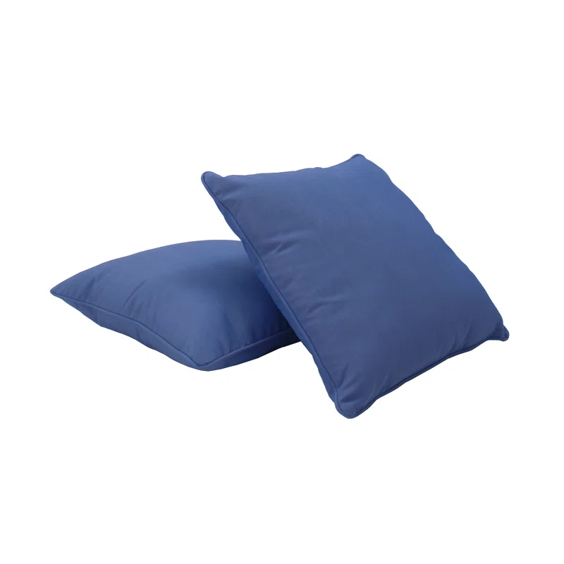 Element Synthetic Throw Square Indoor/Outdoor Pillow Cover & Insert (Set of 2)